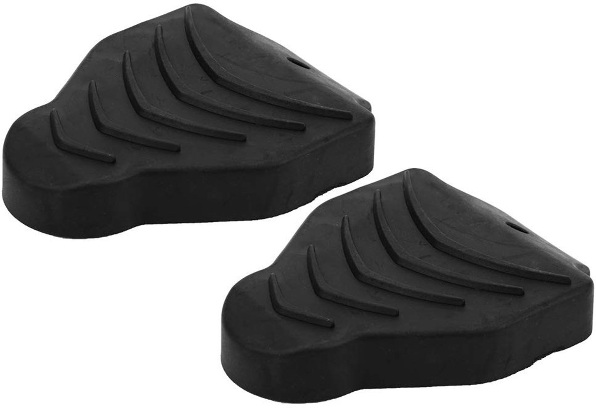 VLEMICO- Fietspedalen Antislijtage Rubber - Schoenplaatjes Beschermhoes - Compatibel met Vaste/Zwevende Schoenplaatjes - Lichtgewicht - Voorkomt Vuil/Aanhechting