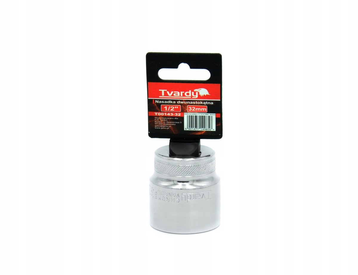 12-hoekige Dop 1/2" 32mm CRV Staal - Duurzaam en Precisie
