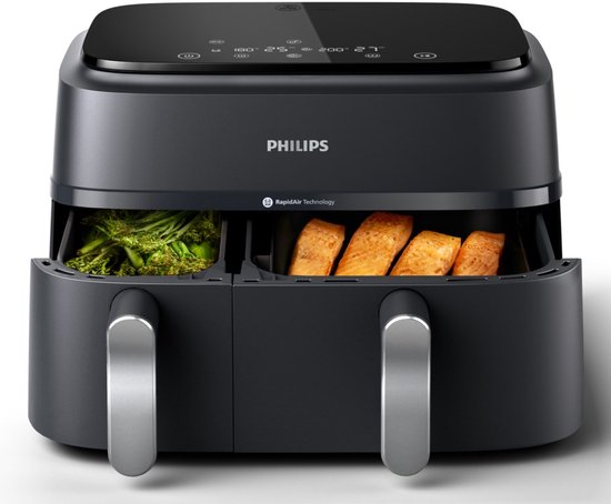 Philips 3000 Series Dual Airfryer NA351/00