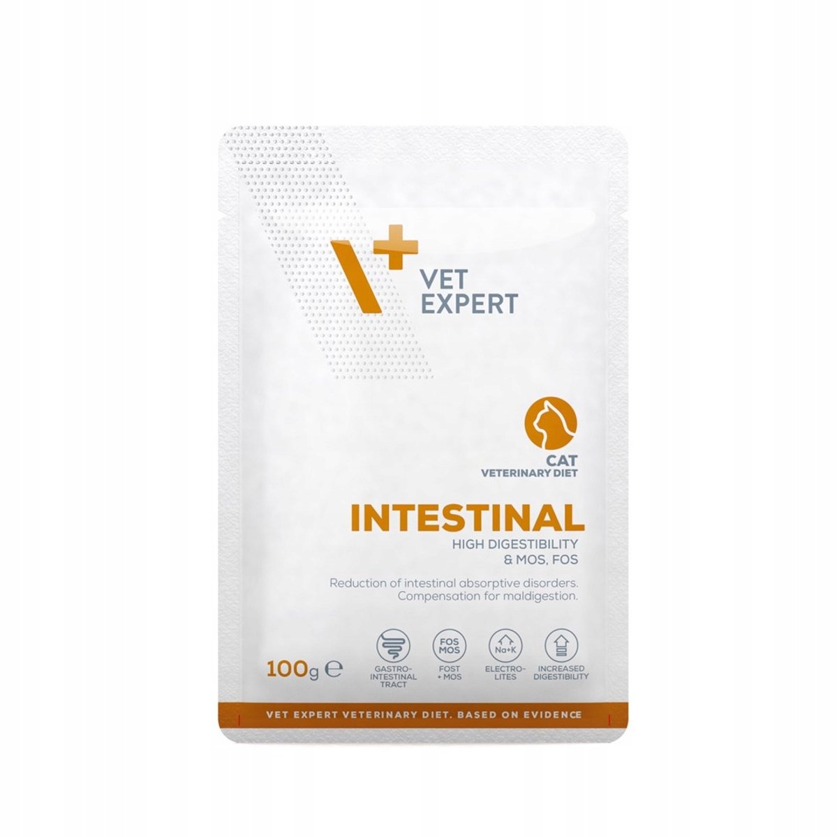 VetExpert Veterinary Diet - Intestinale natvoer - 24 x 100g - Met Prebiotica - Hoog gehalte aan Natrium en Kalium