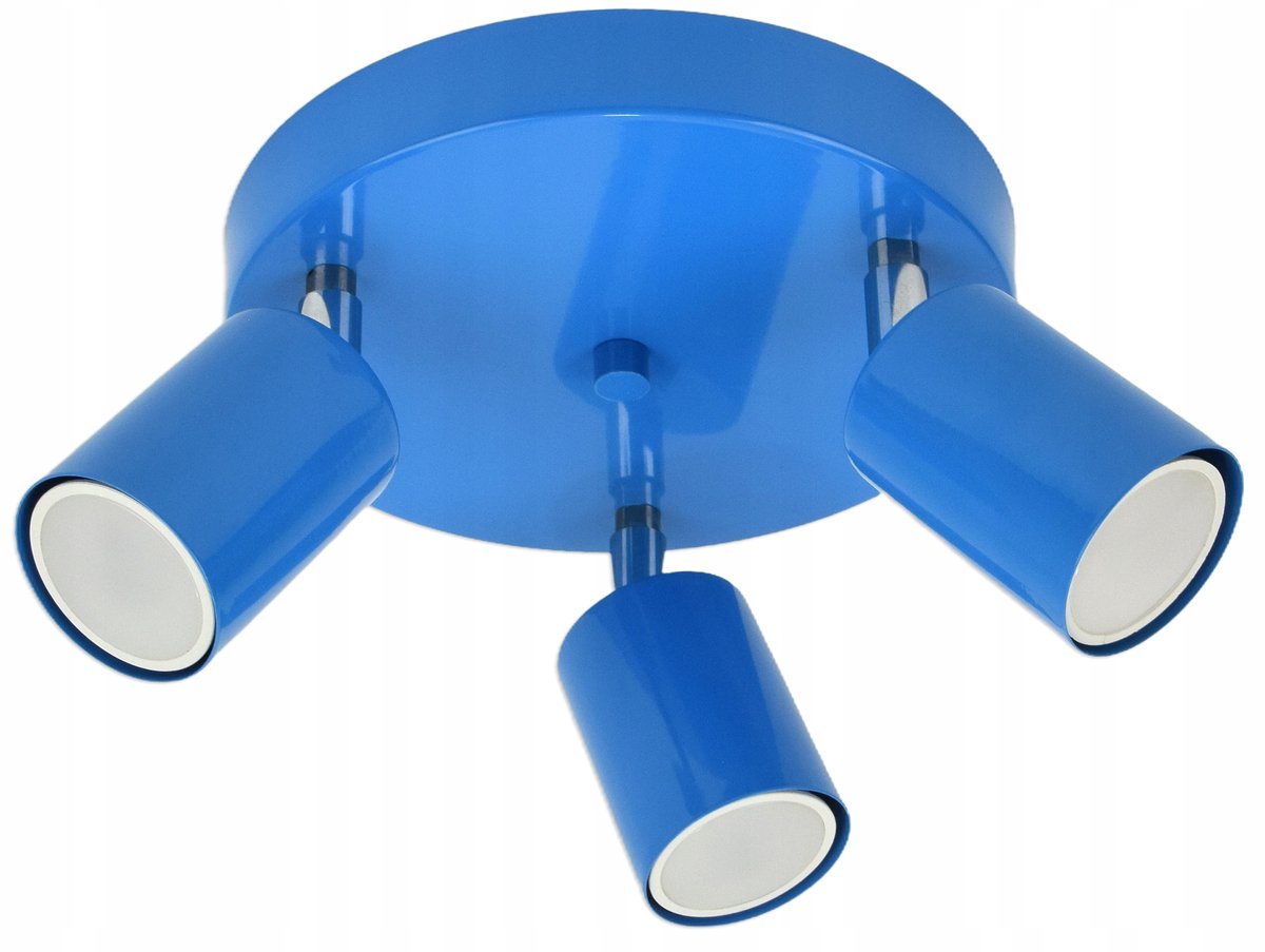 Blauwe kinderkamerspotlamp, verstelbaar, GU10