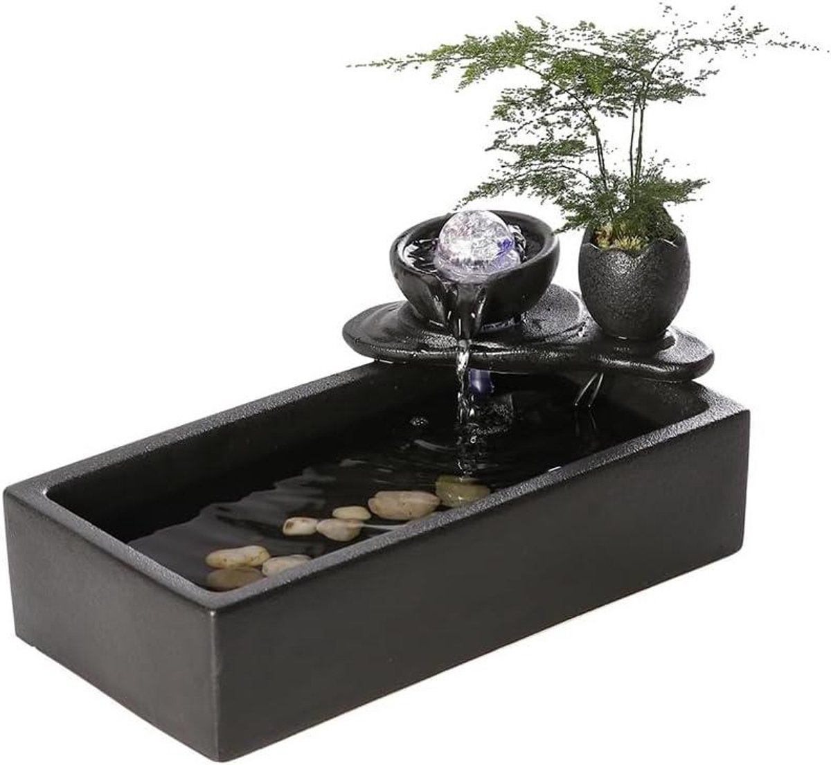 Kleine Fontein - Water Ornament - Ontspanning Thuis - Luchtbevochtiger Functie - 1000 Gram