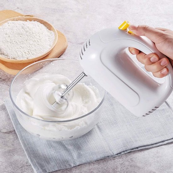 Handmixer Elektrisch - Keukenmixer Klopper - Beslag Maken - 5 Snelheden Krachtig - 150 Watt - Groen — afbeelding 3