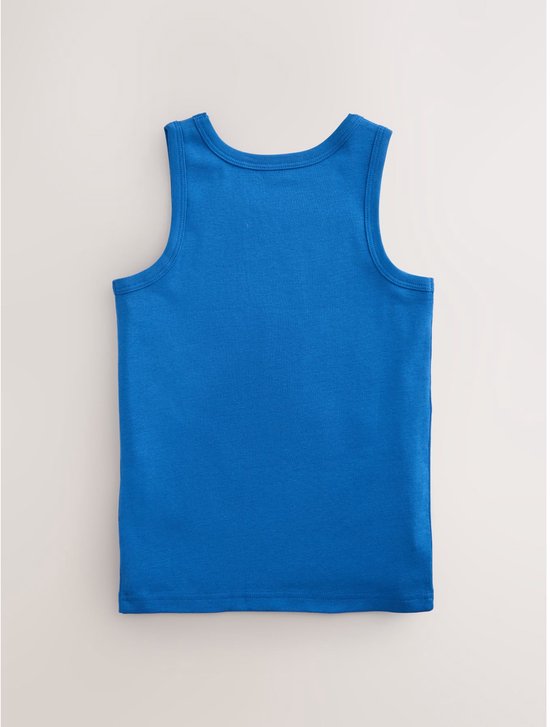 Blauw hemdje, achterkant.
