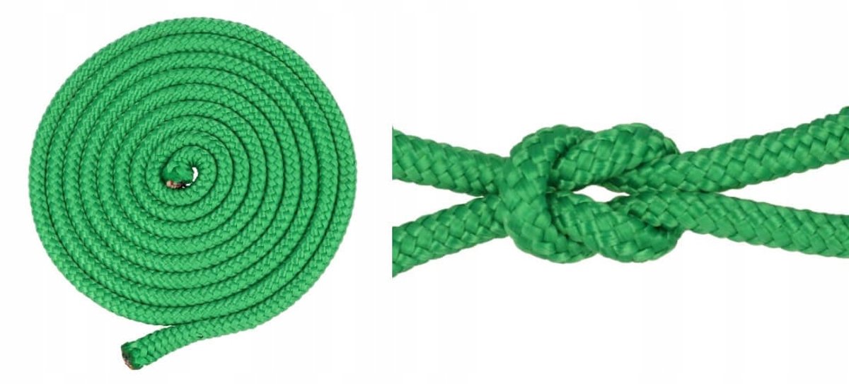 Polypropyleen Touw 8mm Groen - 25m Sterk Kern Gevlochten