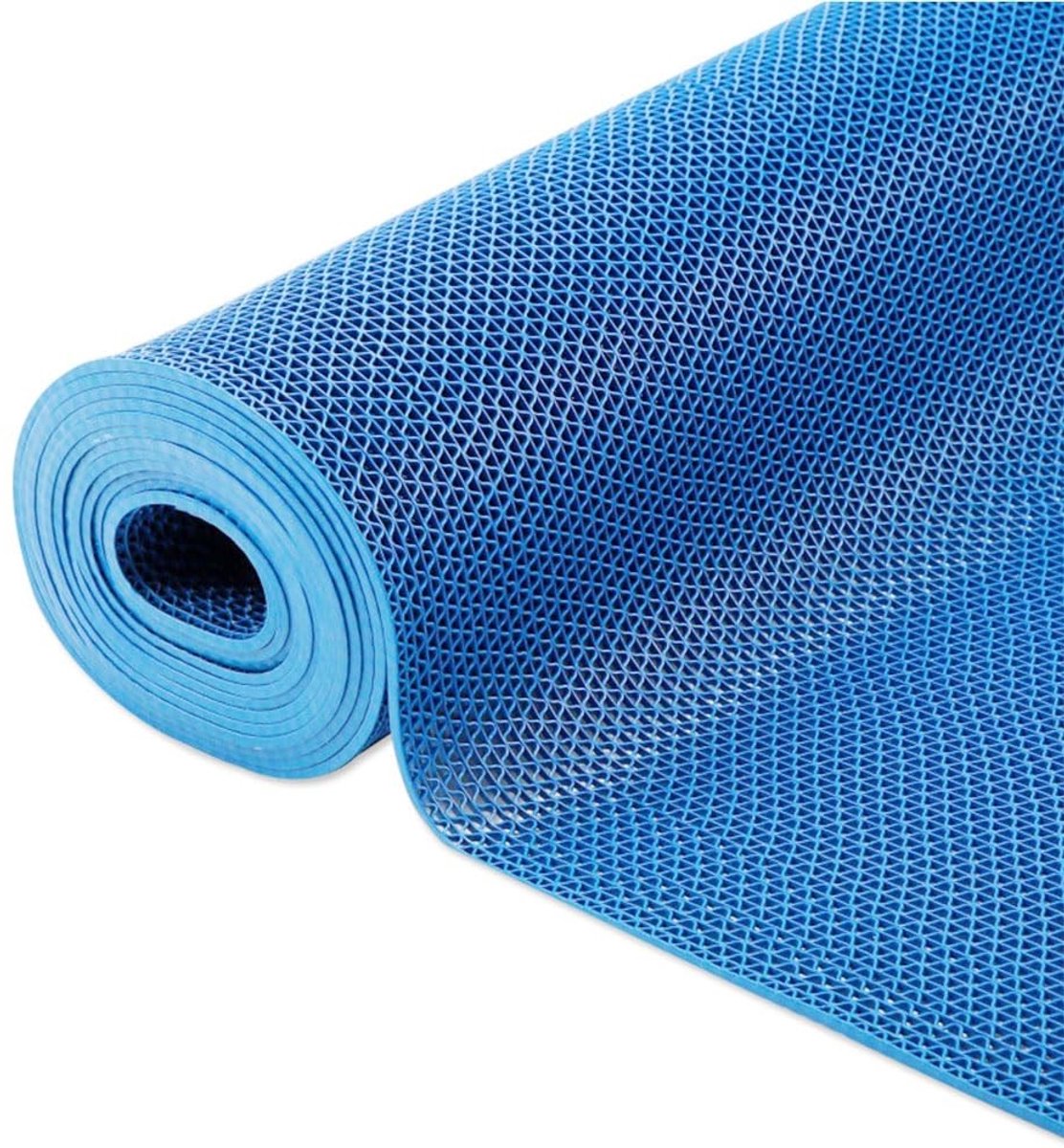 Dailygoods- Douchemat Antislip 90 x 60 cm - Robuuste Rubber - Drainagegaten - Wasbaar - Geschikt voor Gezinnen - Comfortabele Badtijd - Badmat