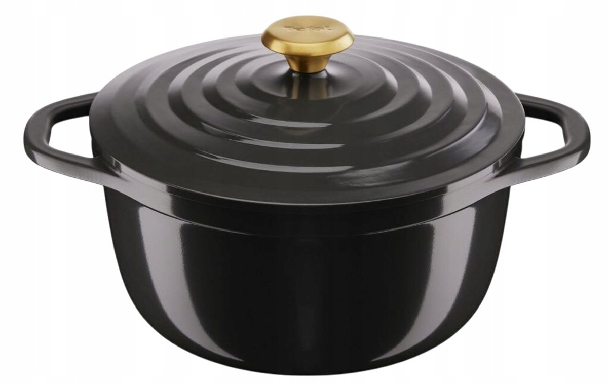 Tefal Air Keramische Pan met Deksel - 24 cm - 4,7L - Inductie