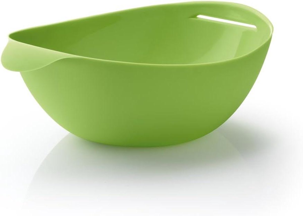 Stoomschaal - Stoomgriller - Gerechten Bereiden - Magnetron en oven - 24 cm - Groen