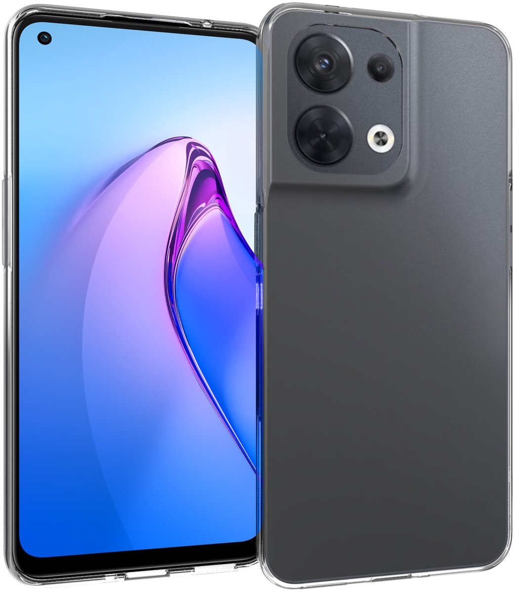 Accezz Hoesje - Geschikt voor Oppo Reno 8 5G - Clear Backcover - Transparant