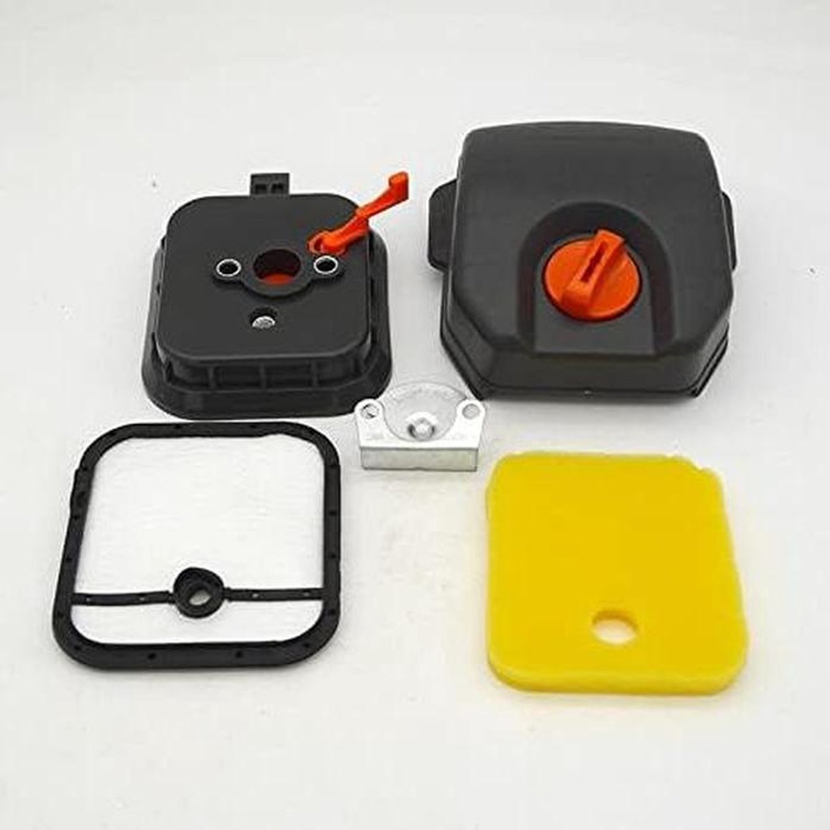 Maaier Luchtfilter - Bosmaaier Onderdeel - Tuinonderhoud - Hoge Duurzaamheid - 3 x 2 x 1 cm - Zwart