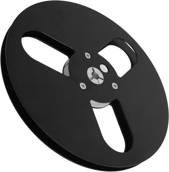 Lege Spoel - Nab Adapter Spoel - Audio Opname - Aluminiumlegering - 7 Inch - Zwart — afbeelding 4