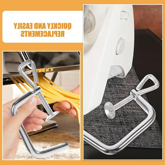 Dailygoods - Reserve Klemmen voor Pastamachine, 2 Stuks van Dailygoods — afbeelding 3