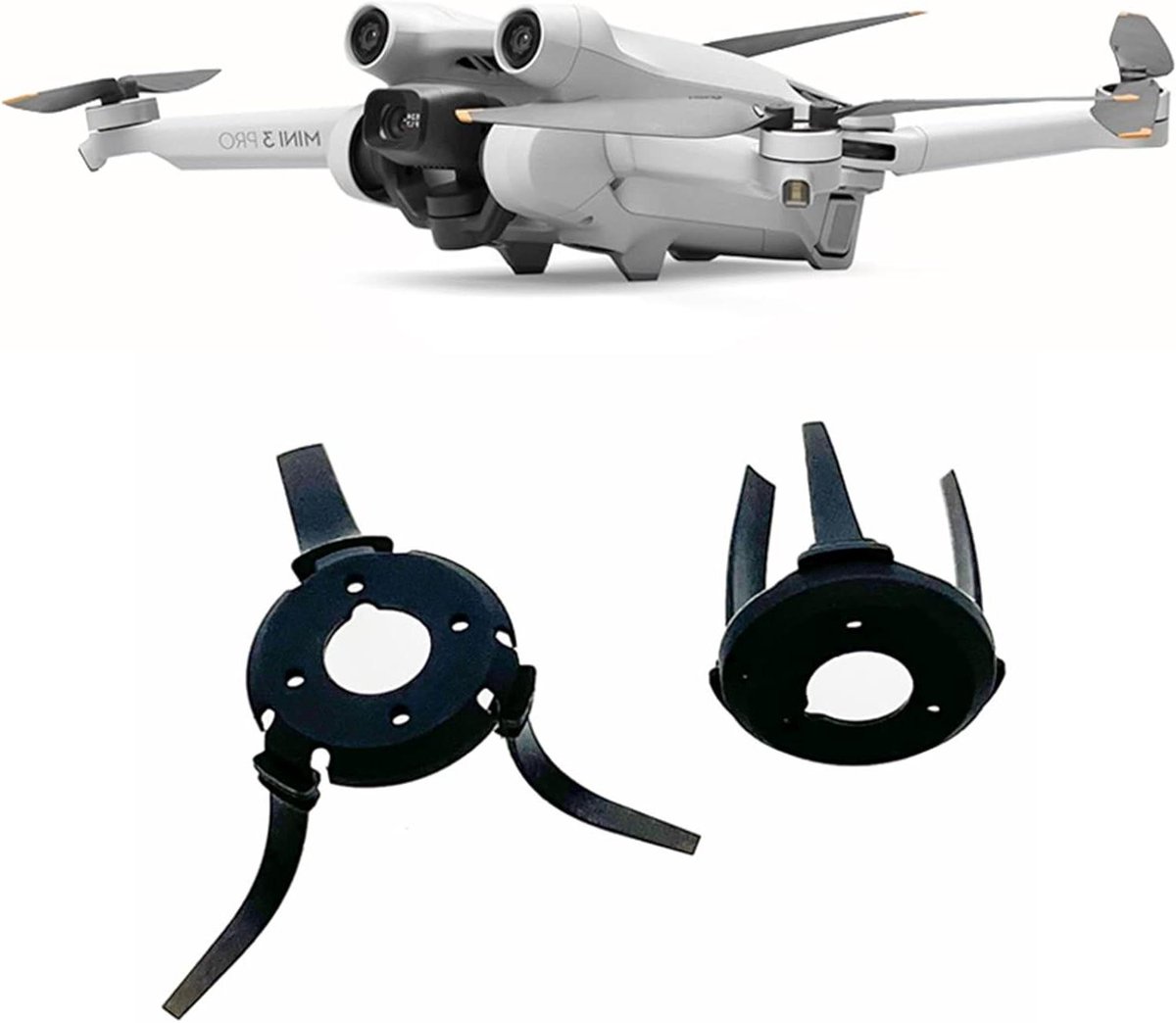 Gimbal Schokdemper - Camera Stabilisator - Drone Reparatie - Origineel Ontwerp - 2.5 cm - Zwart