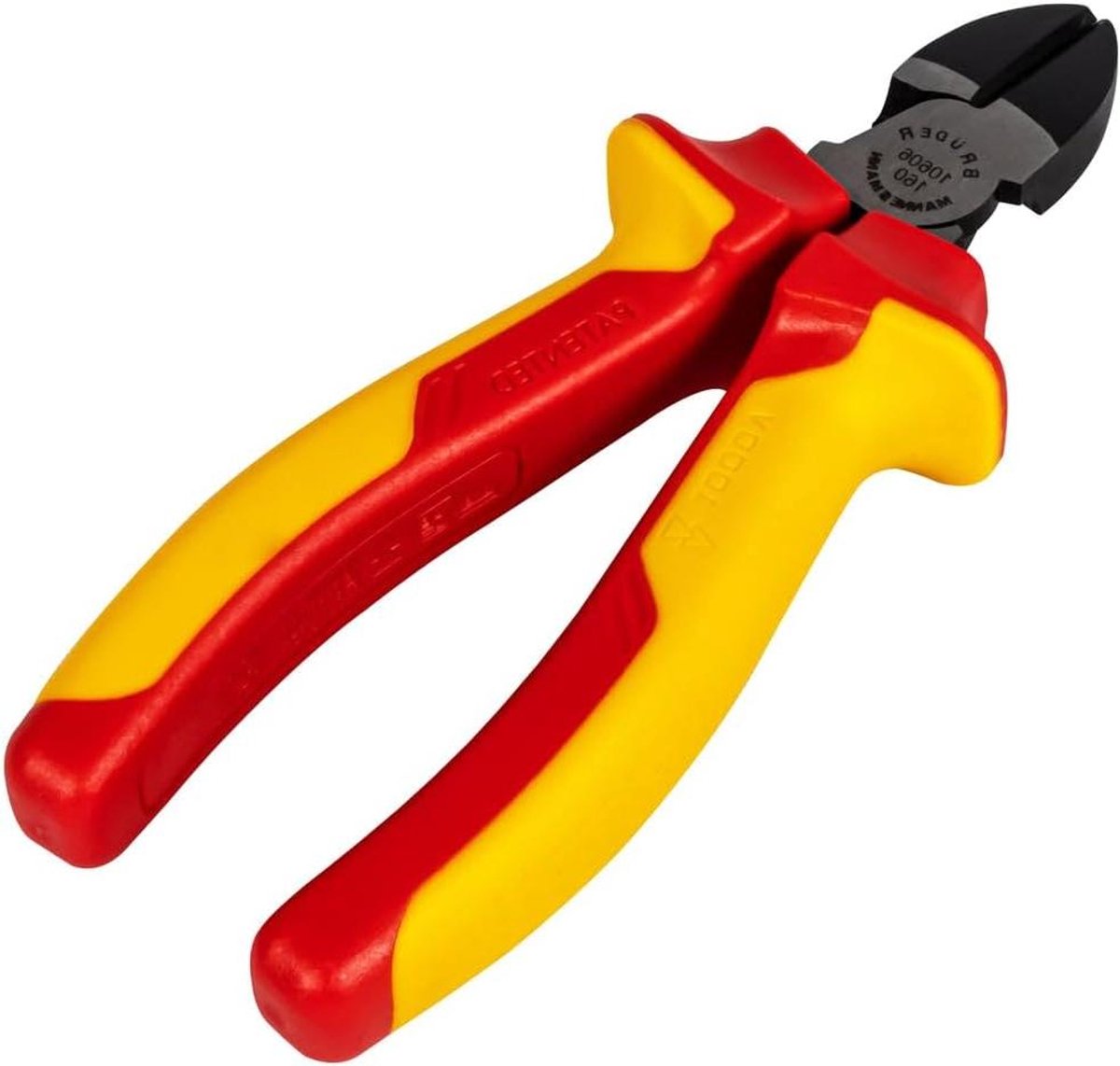 Zijkniptang - Kniptang VDE - Stroomkabels Knippen - GS-getest - 185 mm - Multicolor