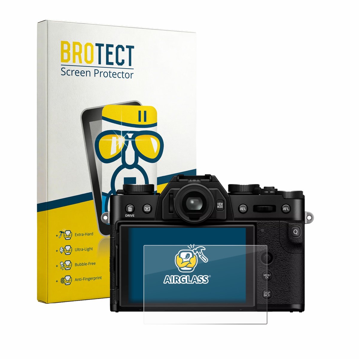 Screenprotector voor Fujifilm X-T30 III Beschermglas transparant