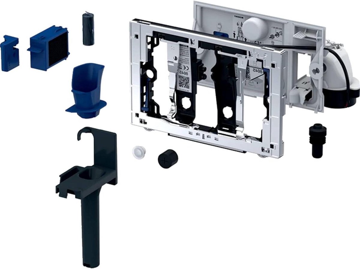 Automatische Bedieningsmodule - DuoFresh Module - Frisse Toiletruimte - Automatische Aandrijving - 12 cm - Antraciet