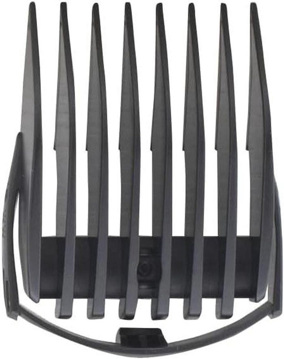Opzetkam Tondeuse - Haarkam Clipper - Precisie Knippen - Verstelbare Lengte - 19mm - Zwart