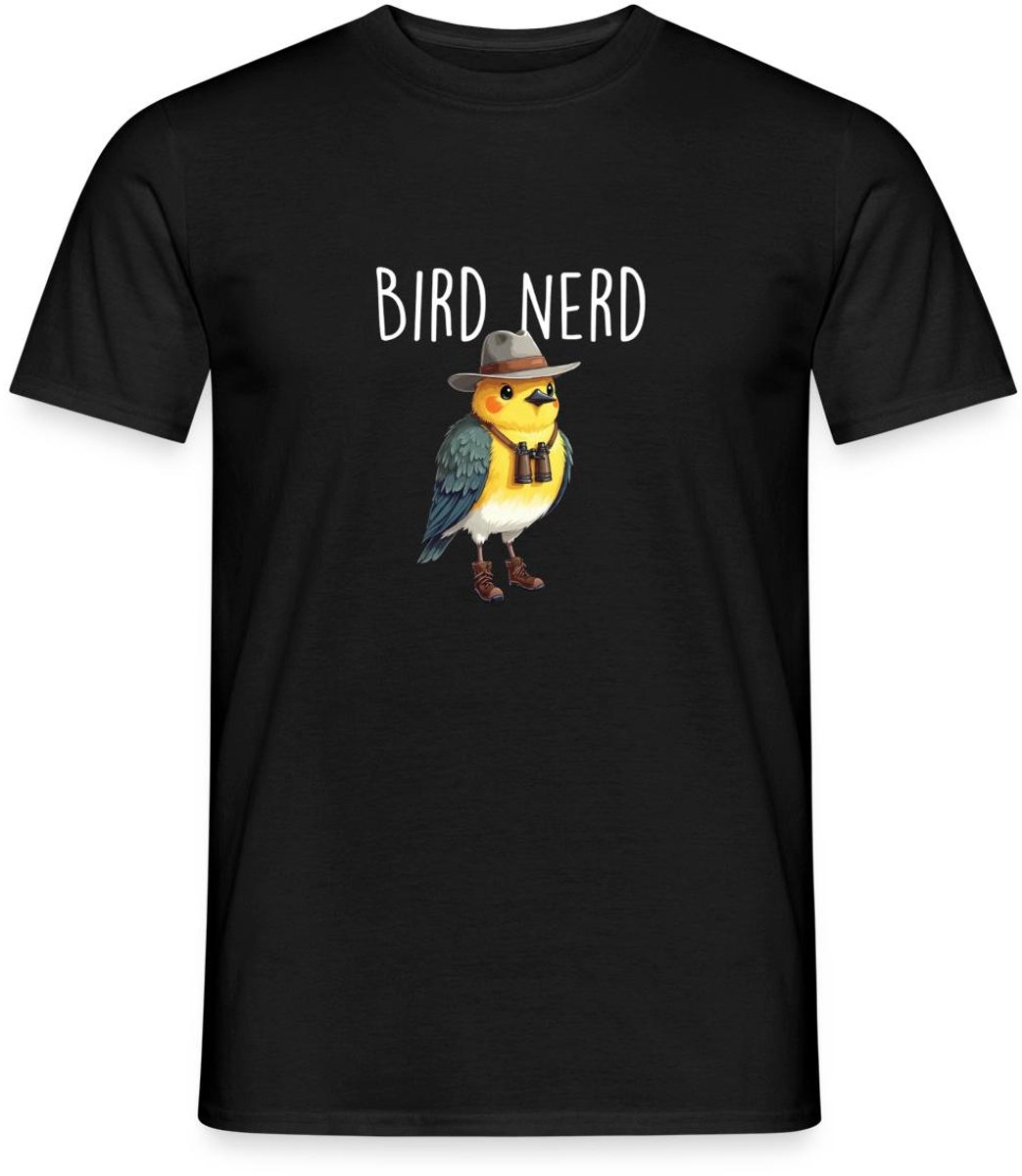 Bird Nerd | Vogelnerd | Grappige Bird Watcher T-Shirt Heren