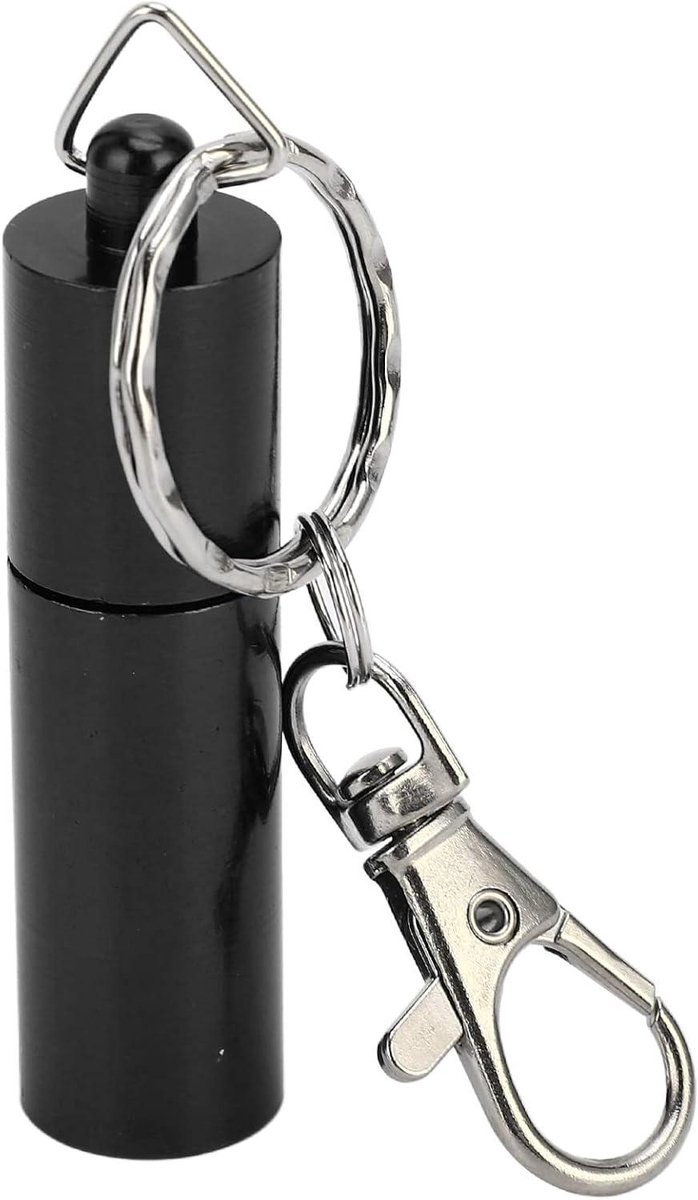 Gereedschap Biljartkeu - Keu Accessoire - Krijt Hechting Verbeteren - Antislip Aluminium - 59 x 15 mm - Zwart