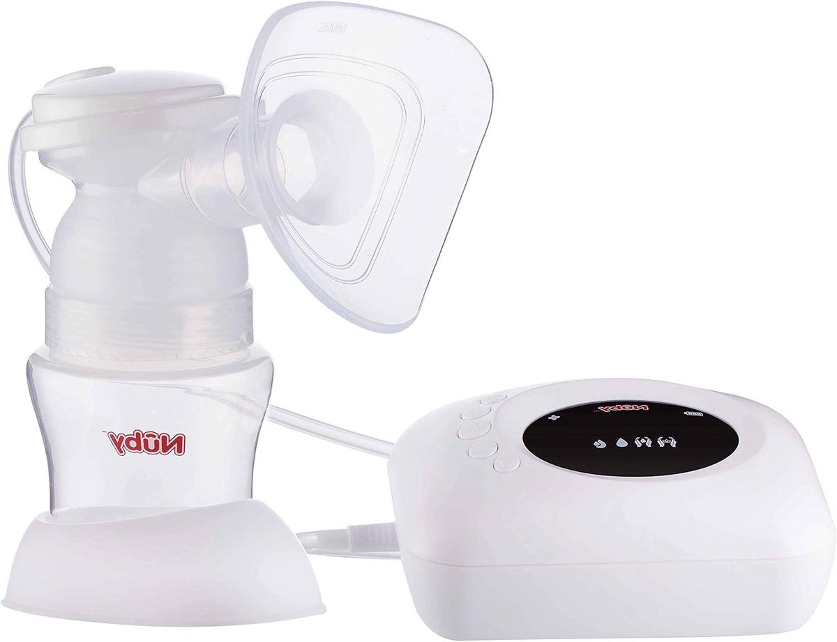 Elektrische Melkpomp - Borstkolf - Moedermelk Afkolven - Gesloten Systeem - 180 ml - Wit