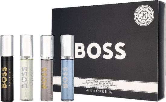 Boss Miniatures Set 40 ml - 4x10ml - Boss Bottled Edt 10ml/Infinite Edp ...