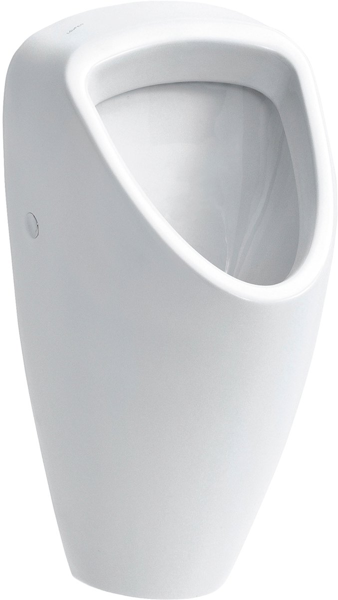 Laufen Caprino Plus urinoir 34x30.5x54cm boveninlaat zonder vlieg keramiek wit