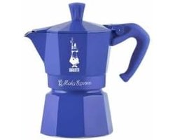 Koffiezetter - Espresso maker - Koffie zetten - Fruitmarkt collectie - 60 ml - Blauw