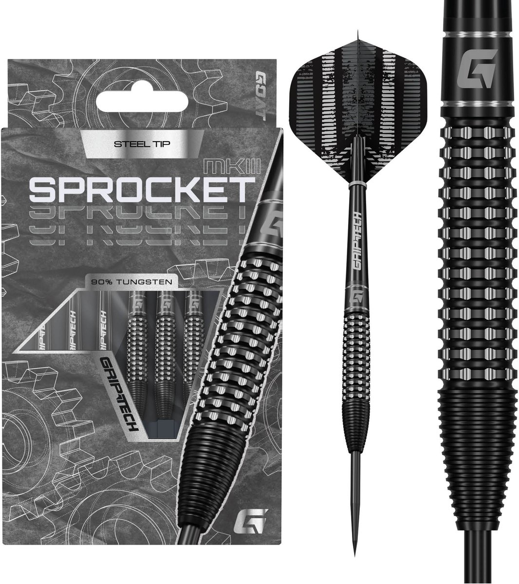 GOAT Sprocket MKIII Bomb 90% - Dartpijlen