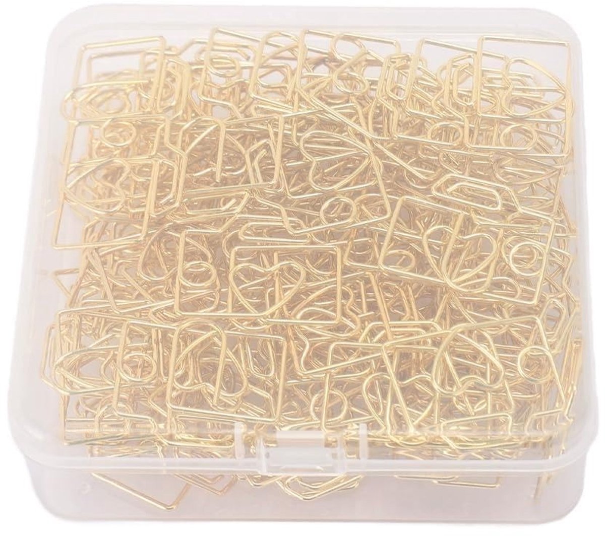 Dailygoods- Paperclips 80 Stuks - Cameravormig - Metalen Papierklem - Schattige Bladwijzer - Plannerclip - Duurzaam IJzer - Bindmiddelen