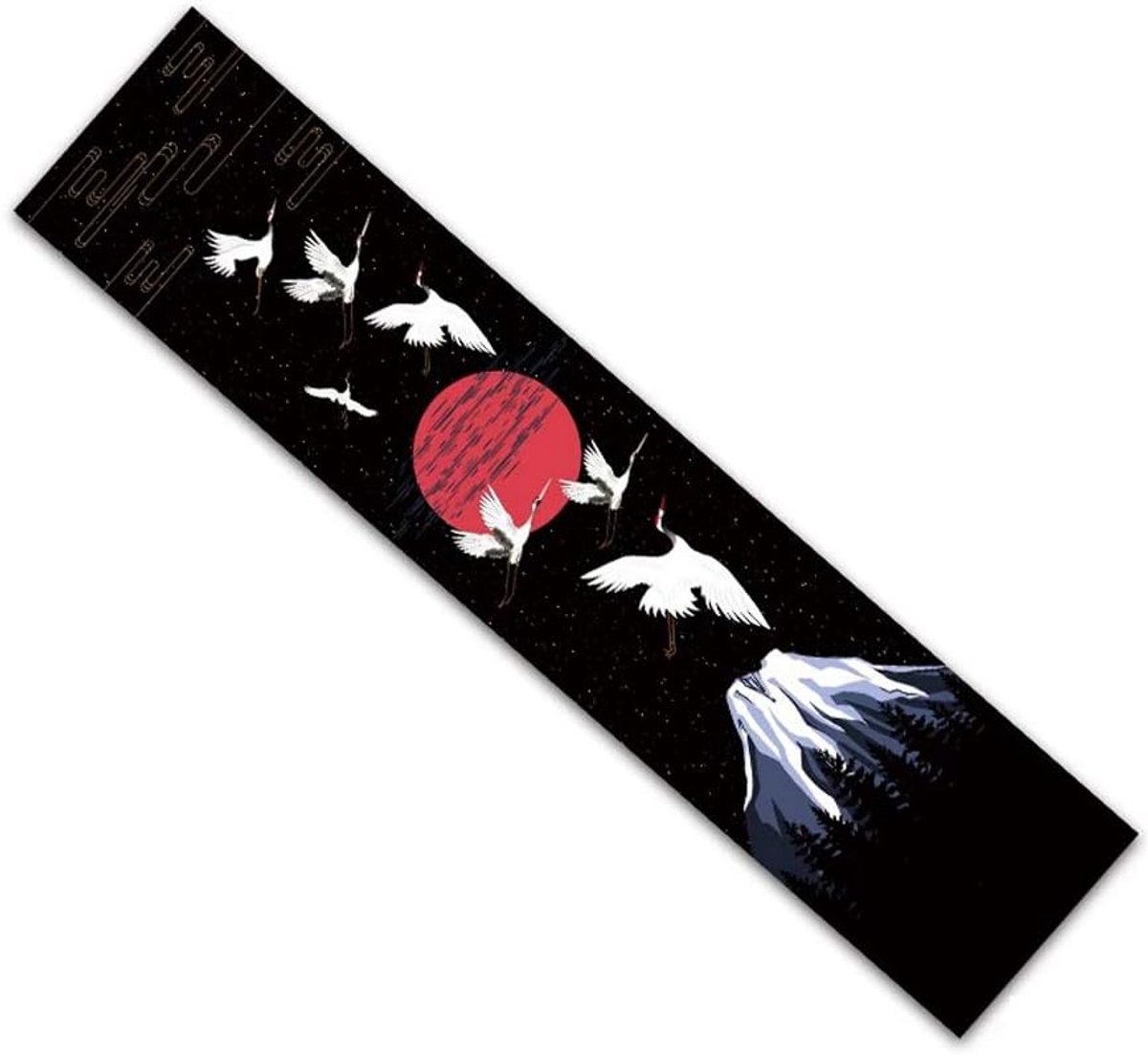 Skateboard Griptape Deck Schuurpapier Sport en Outdoor Hoge Wrijvingsdeeltjes 120 x 25 cm Wolken Crance