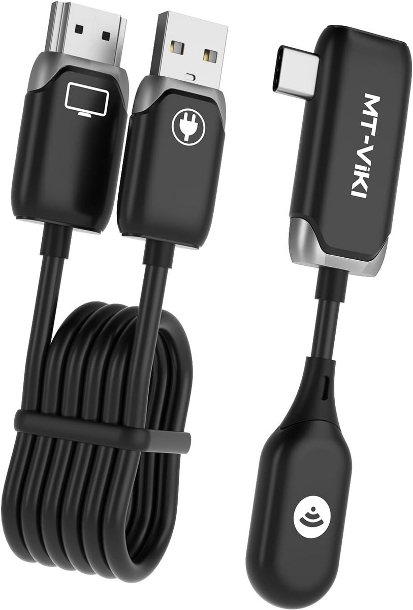 Draadloze HDMI Zender en Ontvanger tot 50 m met 1080P Resolutie voor Laptop en PC