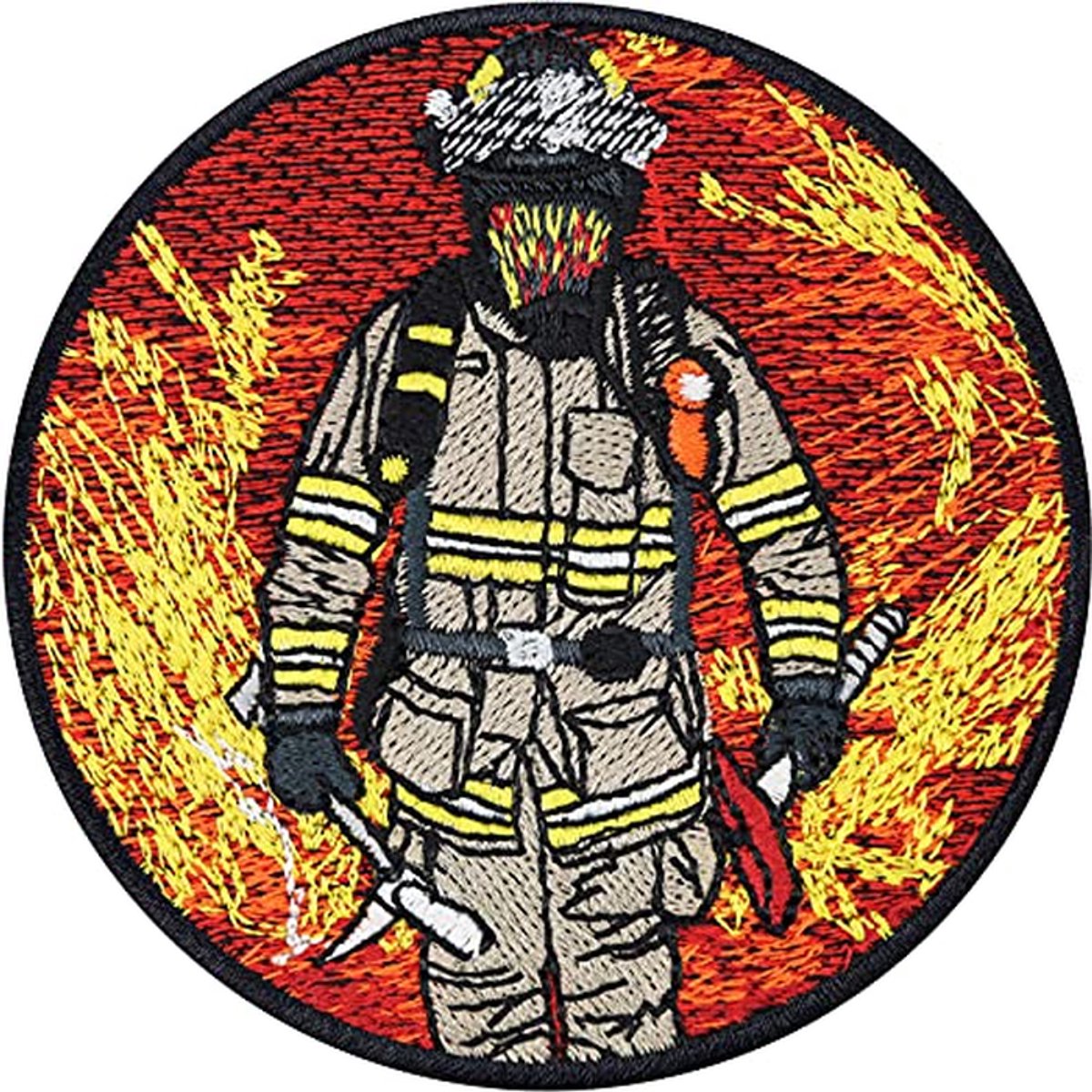 Strijk Embleem - Patch Badge - Kleding Versieren - Hittebestendig - 80x80mm - Meerkleurig