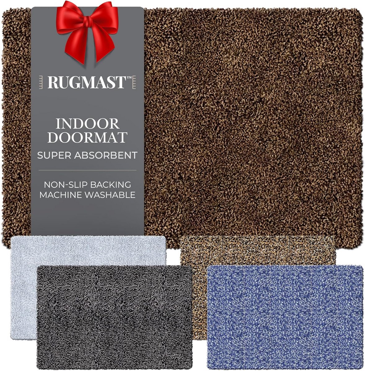 Microvezel Binnendeurmat - Entree Tapijt - Vloeren Schoon Houden - Super Absorberend - 60