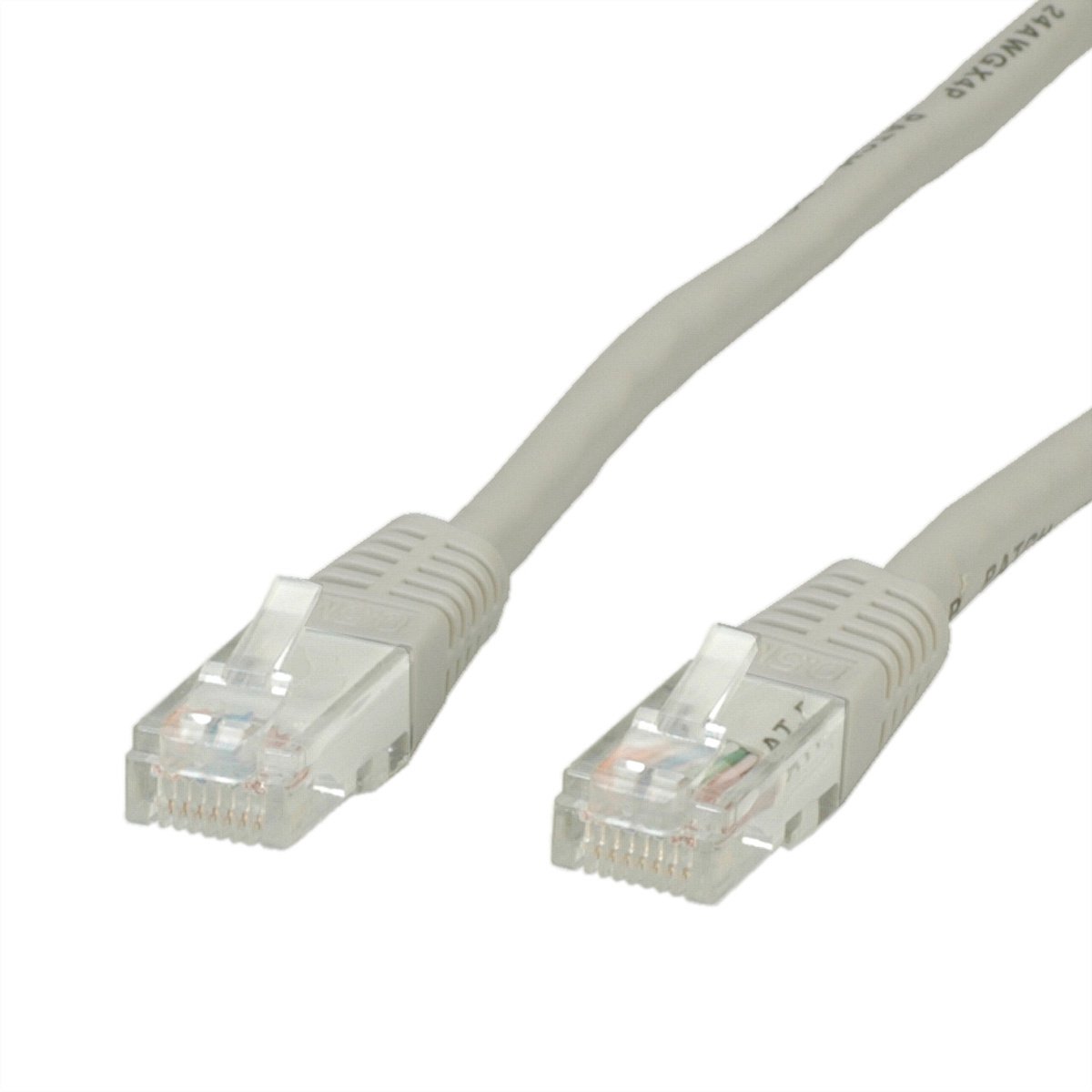 STANDARD UTP Patchkabel, Cat.6 (Class E), beige, 2 m