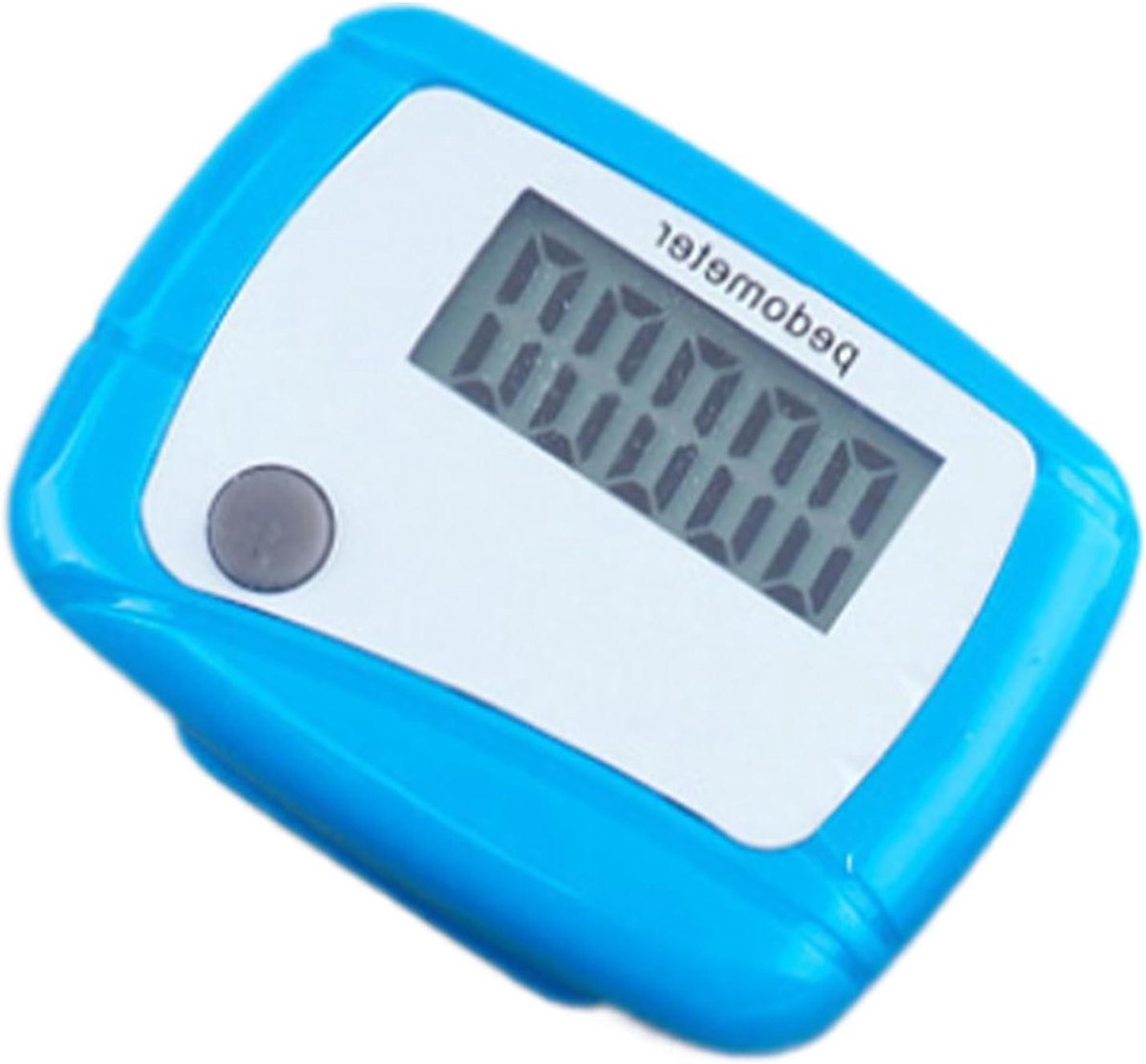 Eenvoudige stappenteller - Activiteitstracker - Fitness bijhouden - Met clip en koord - Compact formaat - Willekeurige kleur