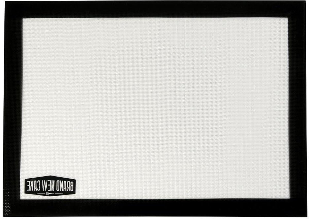 Siliconen Bakmat - Anti Kleef Mat - Bakken en Uitrollen - Hittebestendig tot 240°C - 42 x 30 cm - Grijs