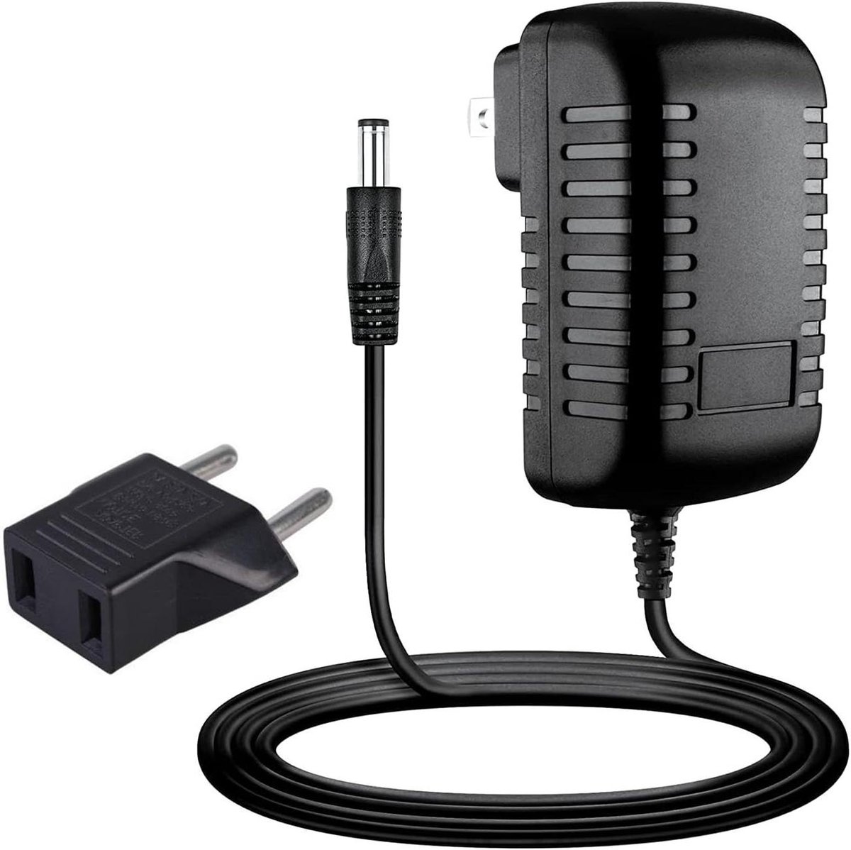 Stroomadapter - Netsnoer - Audio Interface - Wereldwijd Gebruik - 1 Stuk - Zwart