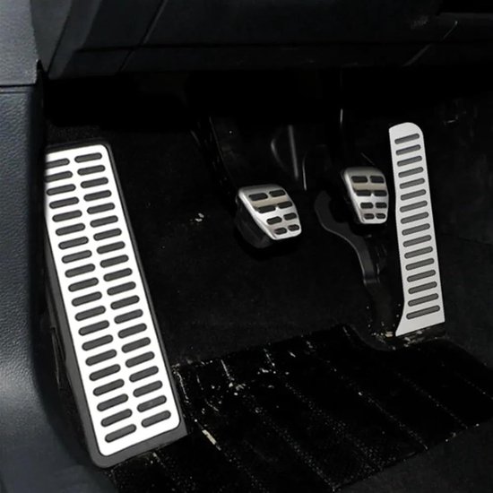 Auto Pedaal Covers - Voetsteun Pads - Verbeterd Rijden - Antislip Ontwerp - 4 Stuks - Metaal — afbeelding 2