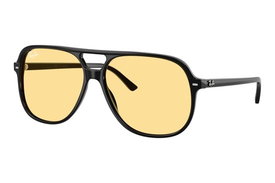 Zonnebril Ray-Ban BILL -0RB2198 901/R6 Black-Yellow — afbeelding 5
