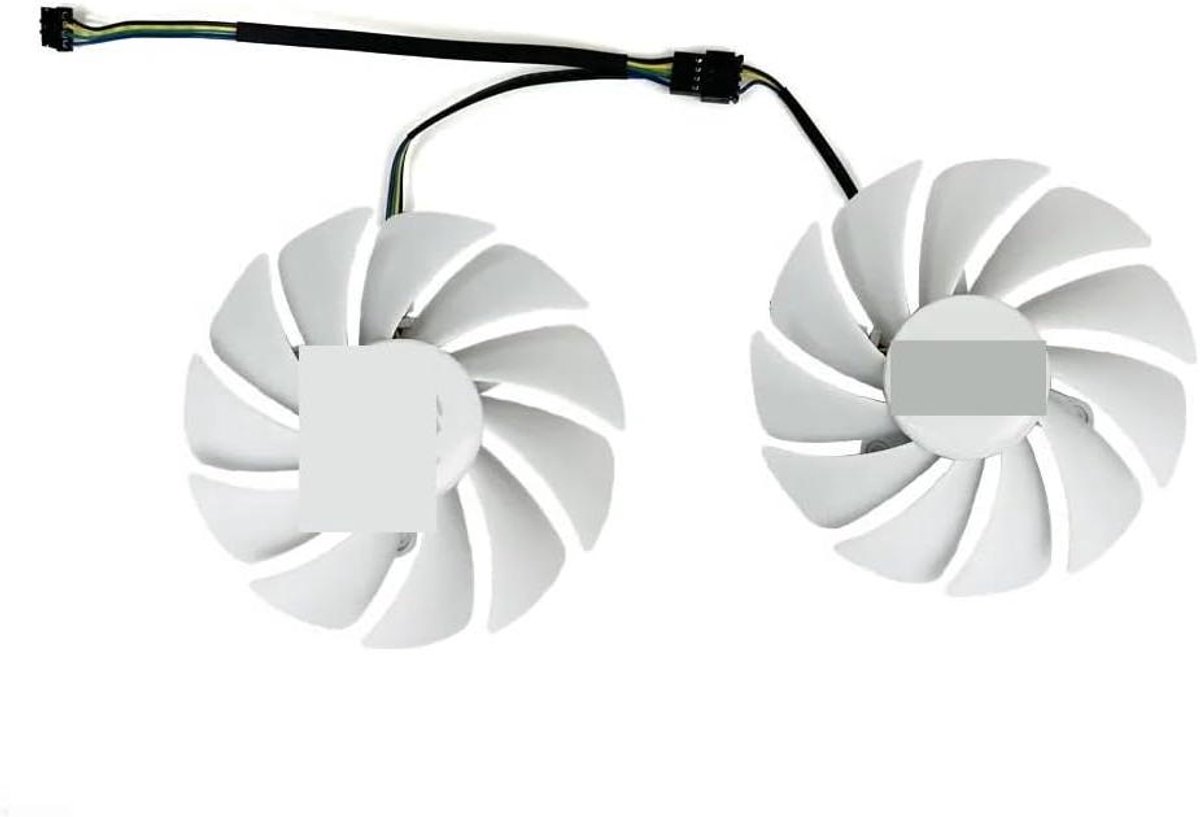 Koelventilator - Ventilator - Componenten Koelen - Stille Werking - 89mm - Blauw