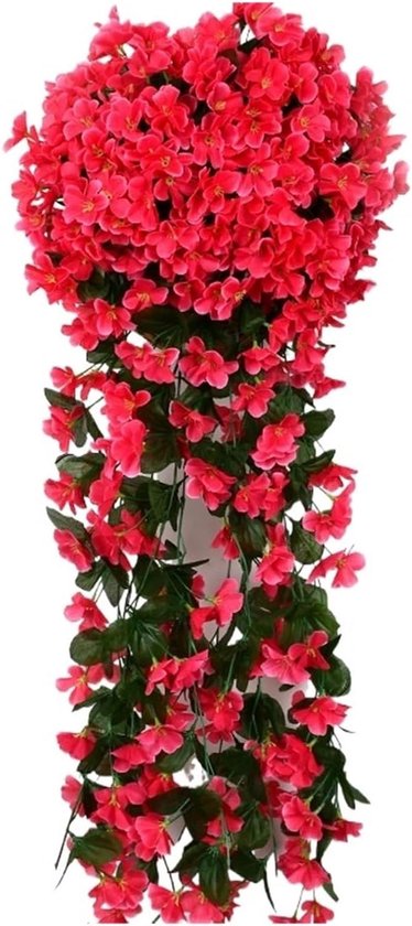 Kunstorchideeën Bloem - Nep Bloem - Huis Decoratie - Duurzaam Materiaal - 85 cm - Rose