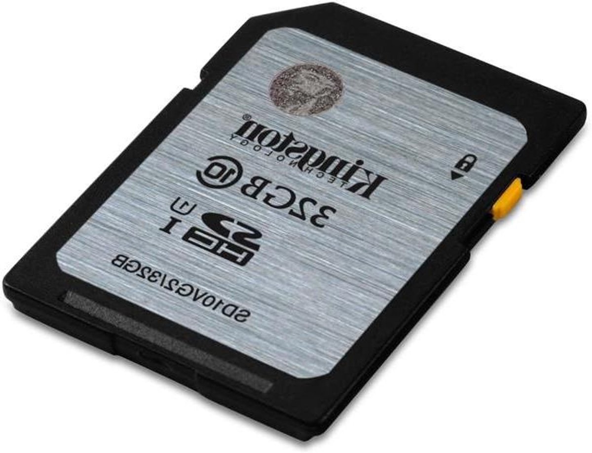 Geheugenkaart - SD kaart - Video opnemen - UHS-I Interface - 32GB - Zwart