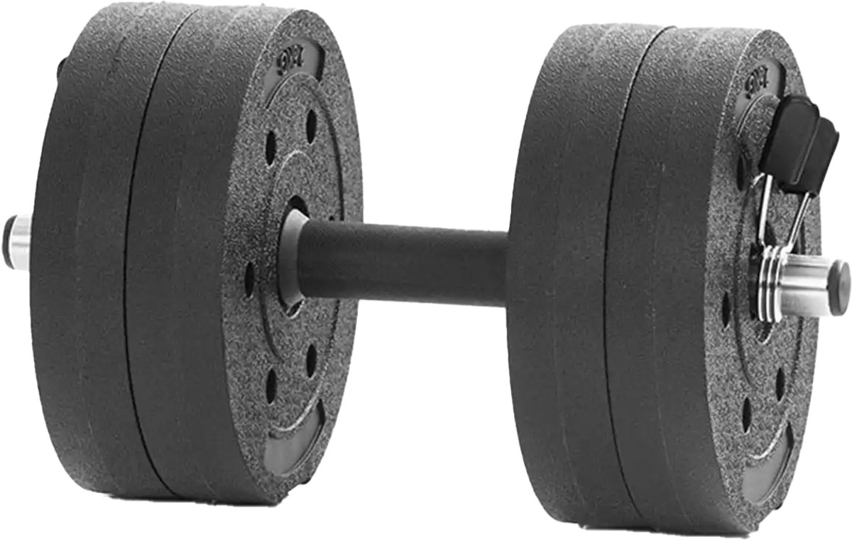 Gymstick Active Verstelbare Dumbbell Set - Halterset - Vinyl - 10kg - Met Online Trainingsvideo's – foto 3