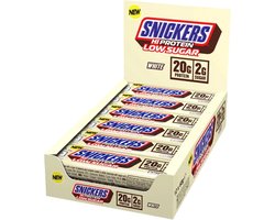 Snickers White Low Sugar High Protein Bar (12x57g) White Chocolate - Repen - Eiwit Repen