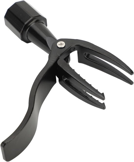 Onkruidtrekker Metaal - Wieder Tuin - Snel Wieden - Antisliphandgreep - 19.99 x 14.99 cm - Zilver — afbeelding 4