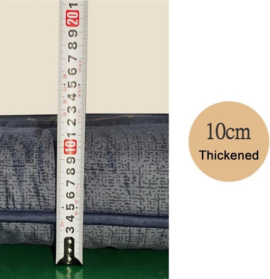 Japanse vloermatras - Tatamimat opvouwbaar - Comfortabel slapen - Verdikte vulling - 90x200cm - C — afbeelding 4