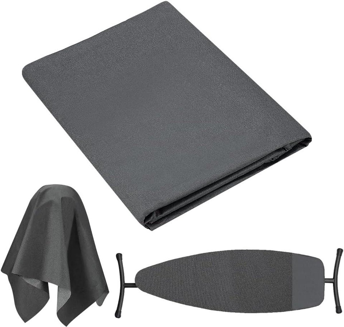 Hittebestendige Stof - Beschermend Pad - Strijken en Knutselen - Brandwerende Coating - 150x300 cm - Donkergrijs