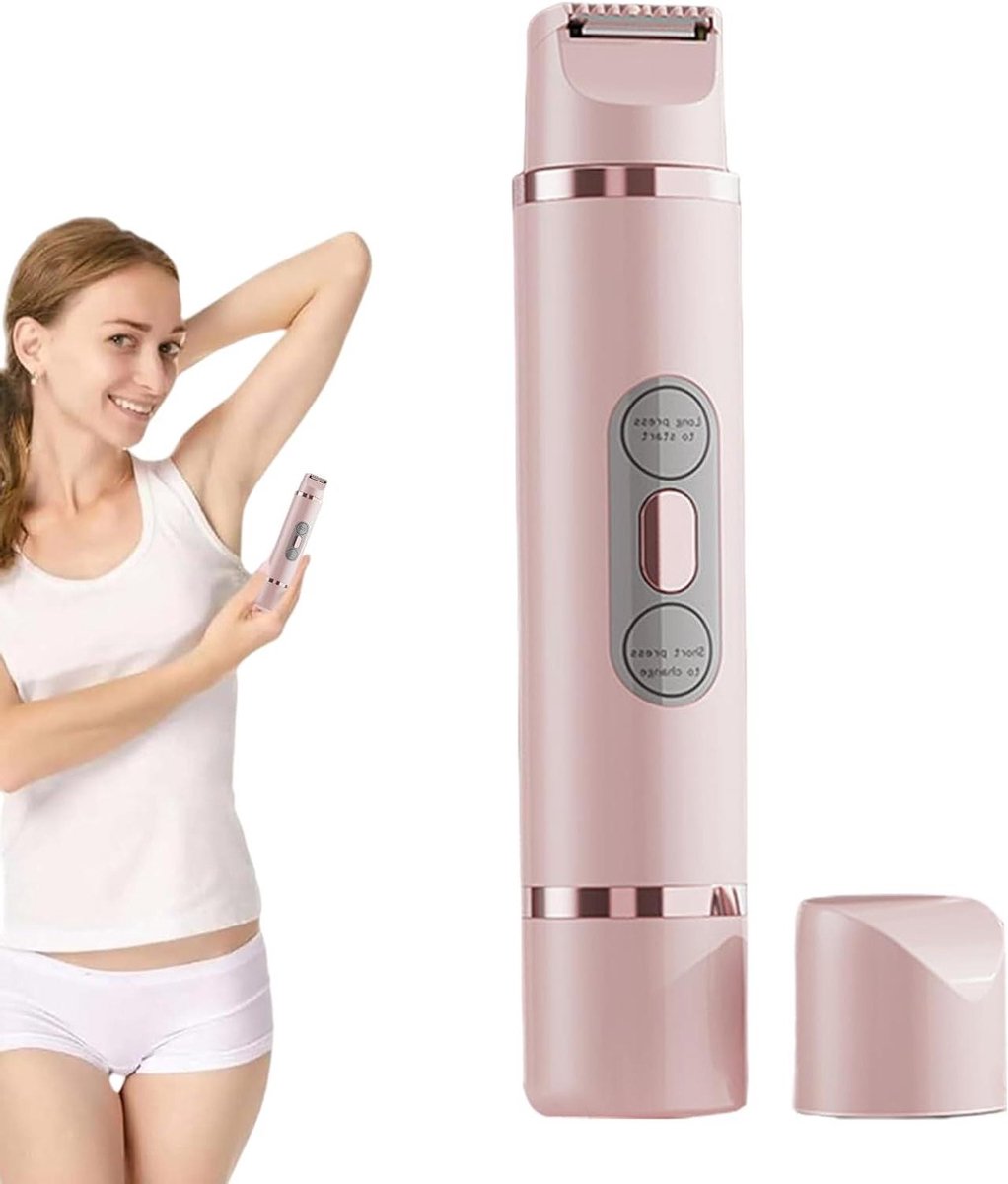 Elektrisch scheerapparaat - Gezichts epilator - Persoonlijke verzorging - Pijnvrije scheerervaring - 167 cm - Wit