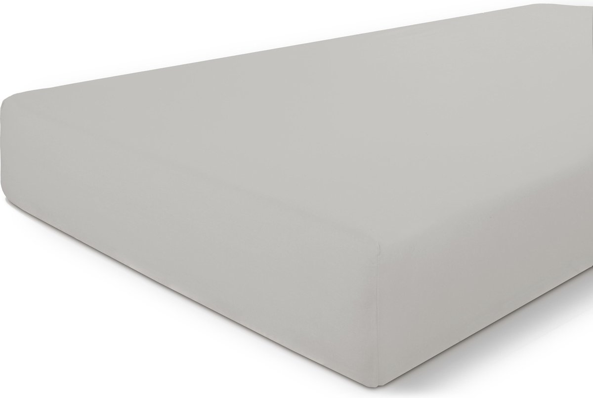 Byrklund Hoeslaken Bed Basics Cotton - 180x200 - 100% Katoen - Taupe