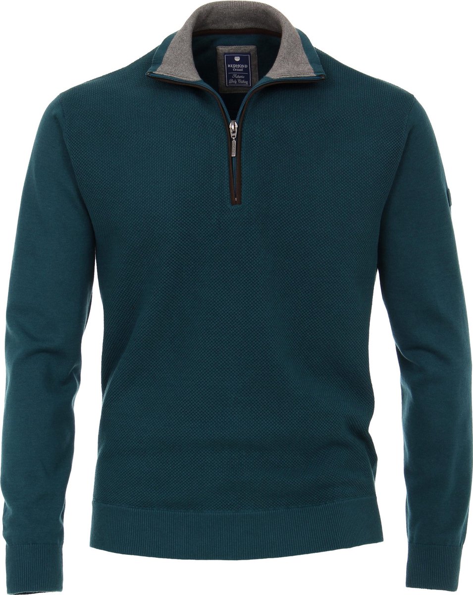 trui met elleboogstukken heren